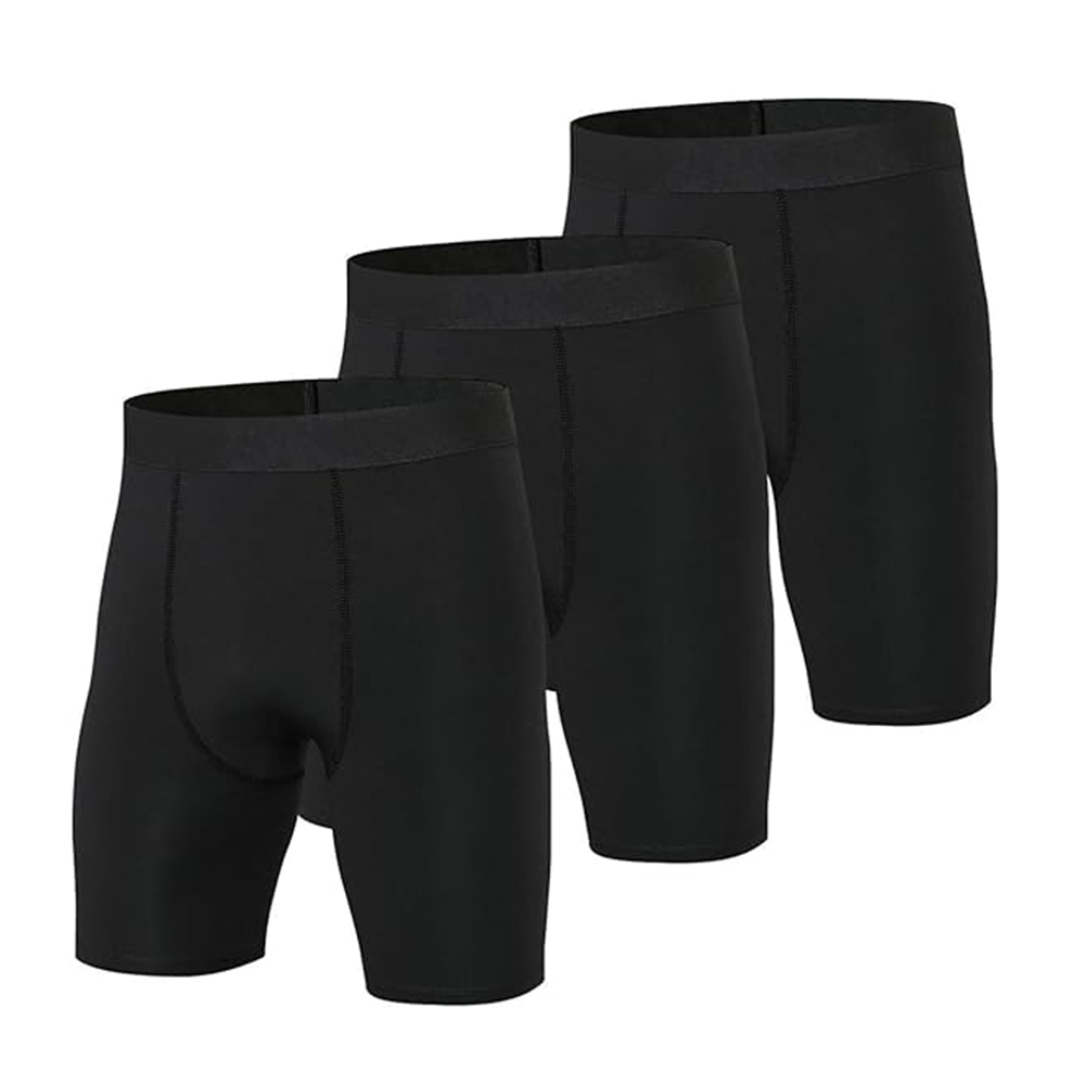 Compression Shorts Athletes - メンズバスケットボールショーツ,アスレチック下着,バスケットボールボクサー,パフォーマンス,スポーツ,バスケットボールタイツ,3パック