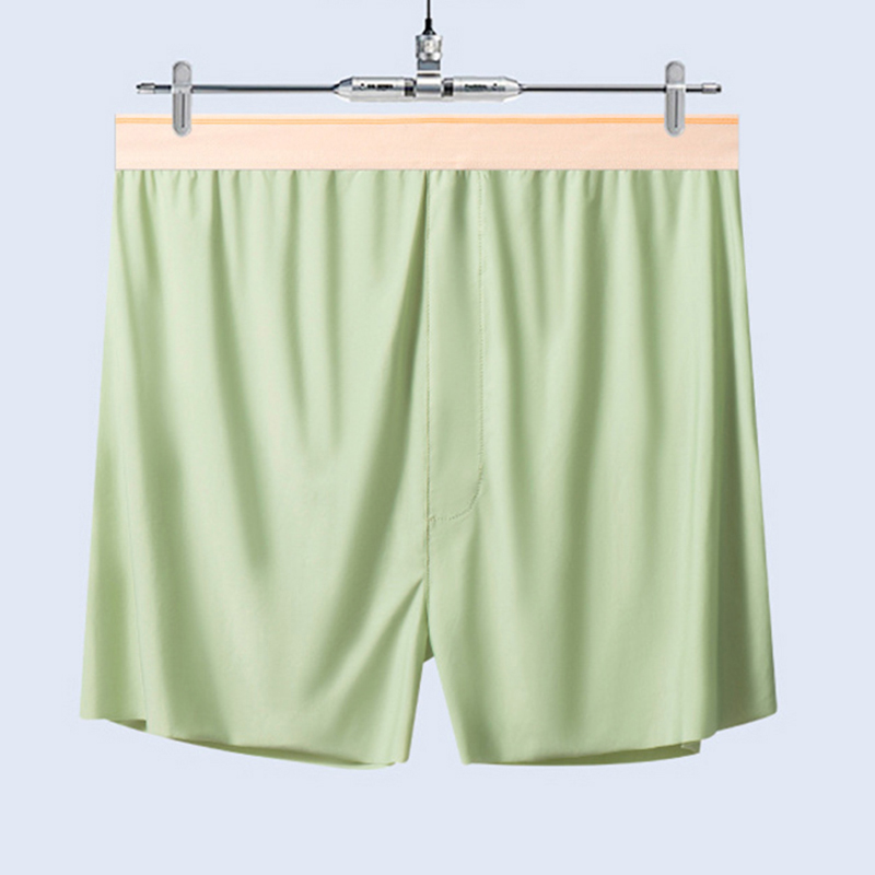 Quick Dry Underwear - メンズアイスシルクパンツ,ラージサイズ,薄い下着,パジャマ,パンティー,速乾性,ルーズ,クール,通気性のあるボクサーショーツ,夏