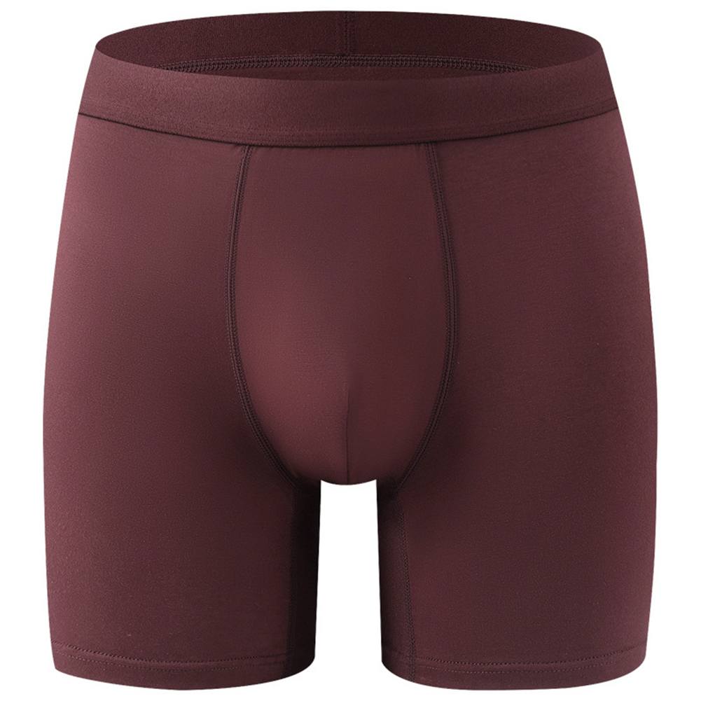 Bamboo Fiber Trunk - 男性ロングレッグボクサー通気性ランジェリーウルトラホット大人の下着パンツユニセックスパンティーボクサーショーツトランクス紳士服