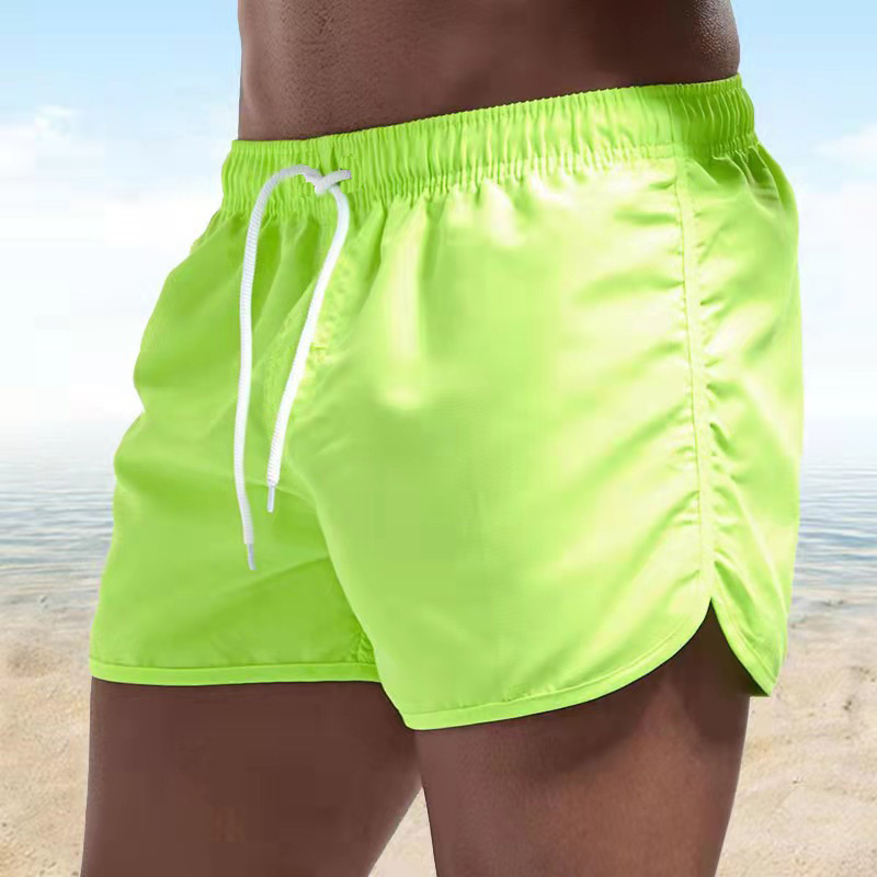 Trunk Breathable Men - 2025年新作メンズ水着ショーツブランドビーチウェアセクシー水着メンズスイムトランクスローウエスト通気性ビーチウェアサーフィン