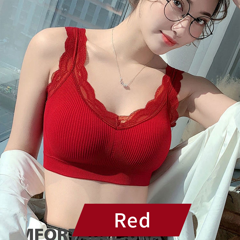 セクシーなレースのブラジャー女性のための骨なしアンダープッシ - Suspender Tank Top のレビューと価格