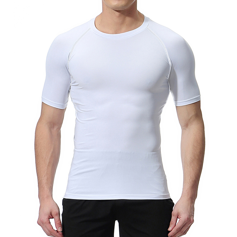 男性用グラフィック圧縮シャツ、ジムトレーニング、アスレチック - Base Layer Top のレビューと価格