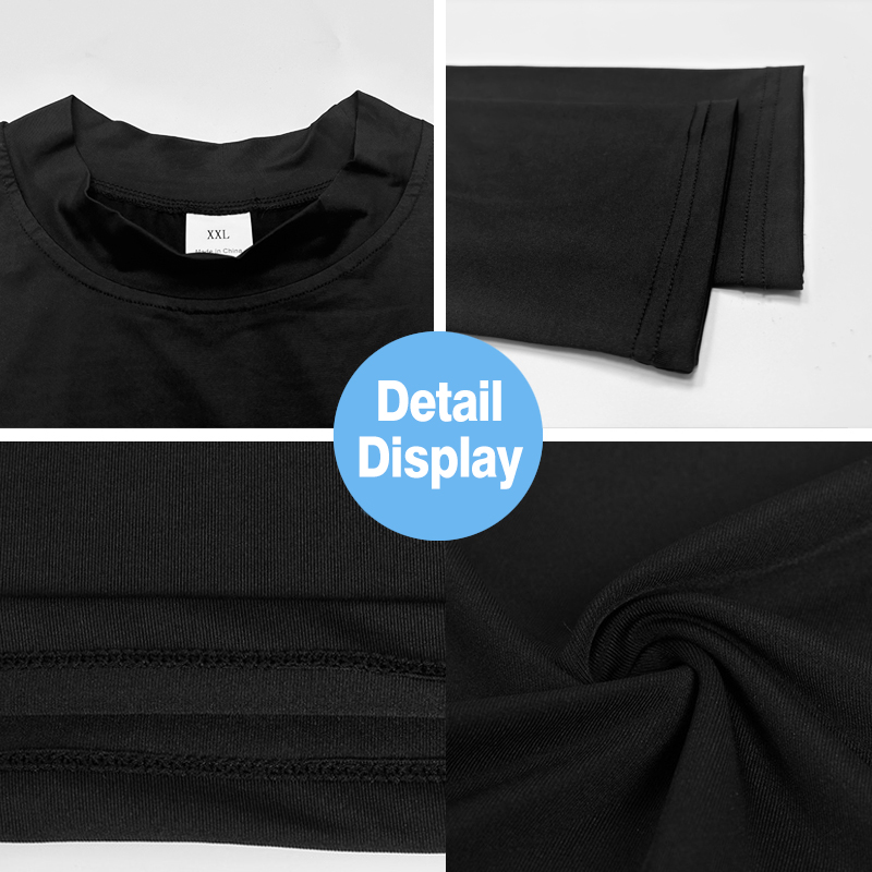メンズ タートルネック 長袖 速乾 Tシャツ 春秋 コンプレ - T Shirt Tight Fit のレビューと価格