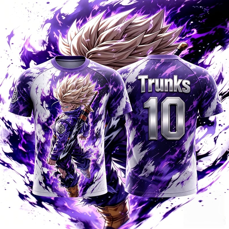 2026 夏ドラゴンボールトランクス 3D プリントジャージ - Trunk Breathable Men のレビューと価格