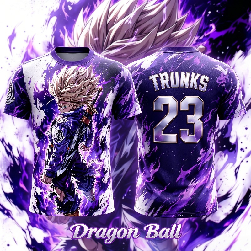2026 夏ドラゴンボールトランクス 3D プリントジャージ - Trunk Breathable Men のレビューと価格