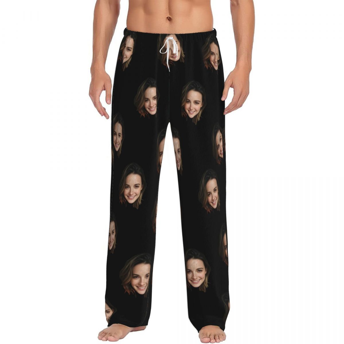 パーソナライズされた顔の写真が入ったカスタマイズされた寝間着 - Thermal Long John のレビューと価格