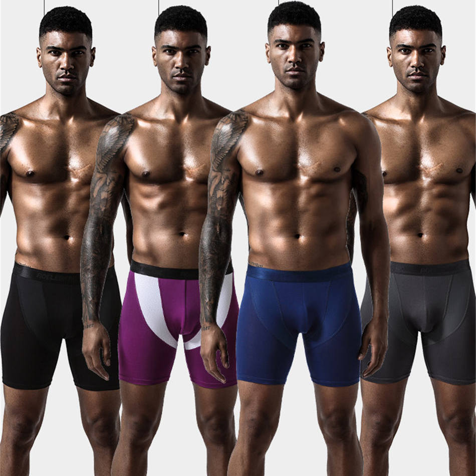 メンズメッシュボクサーパンツ,ロングレッグブリーフ,セクシー - Long Leg Trunk Men のレビューと価格