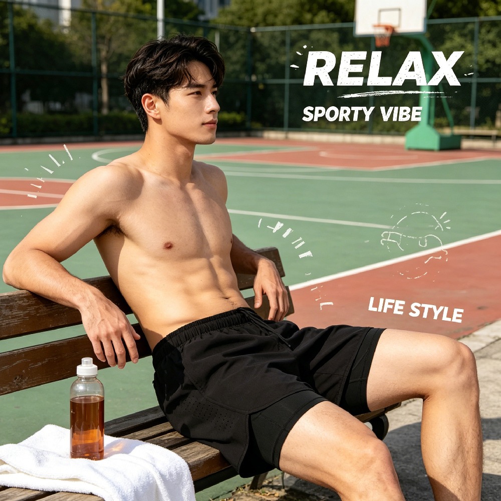 1枚入り メンズ アスレチック ランニングショーツ 通気性  - Compression Shorts Athletes のレビューと価格