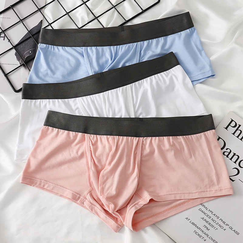 メンズ竹繊維ボクサーパンツセパレートポーチ付き裸感快適下着ヨ - Bamboo Fiber Trunk のレビューと価格