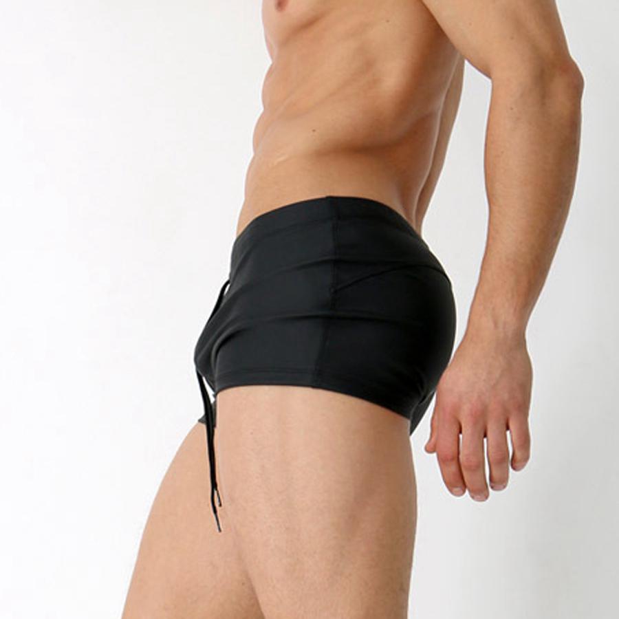 セクシーな水着ビーチ速乾性トランクス男性水着 Sunga ボ - Trunk Breathable Men のレビューと価格