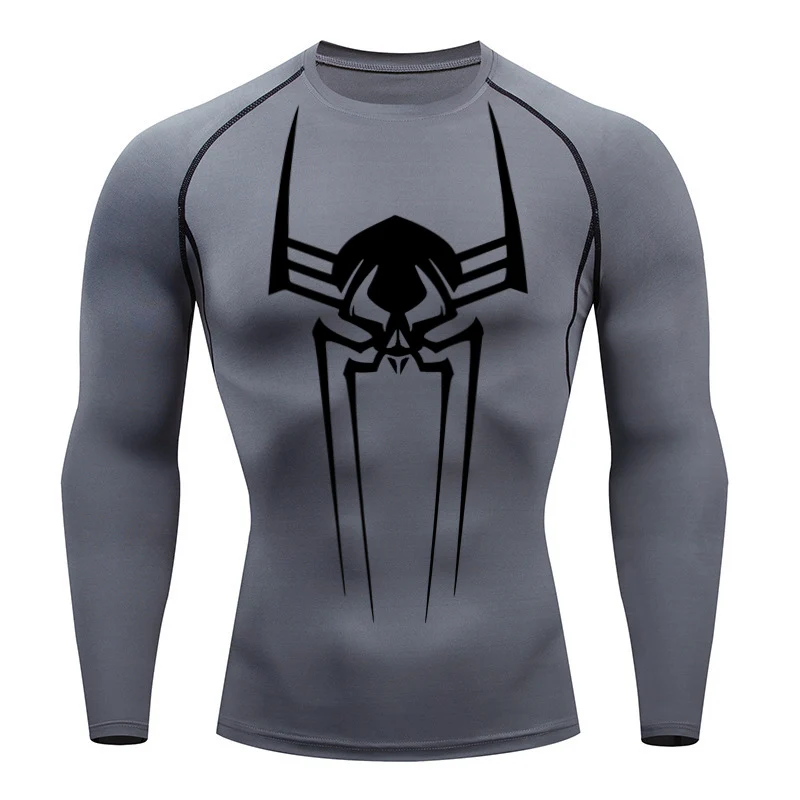 メンズスポーツトップ速乾性メンズタイトフィットシャツ長袖セカ - T Shirt Tight Fit のレビューと価格