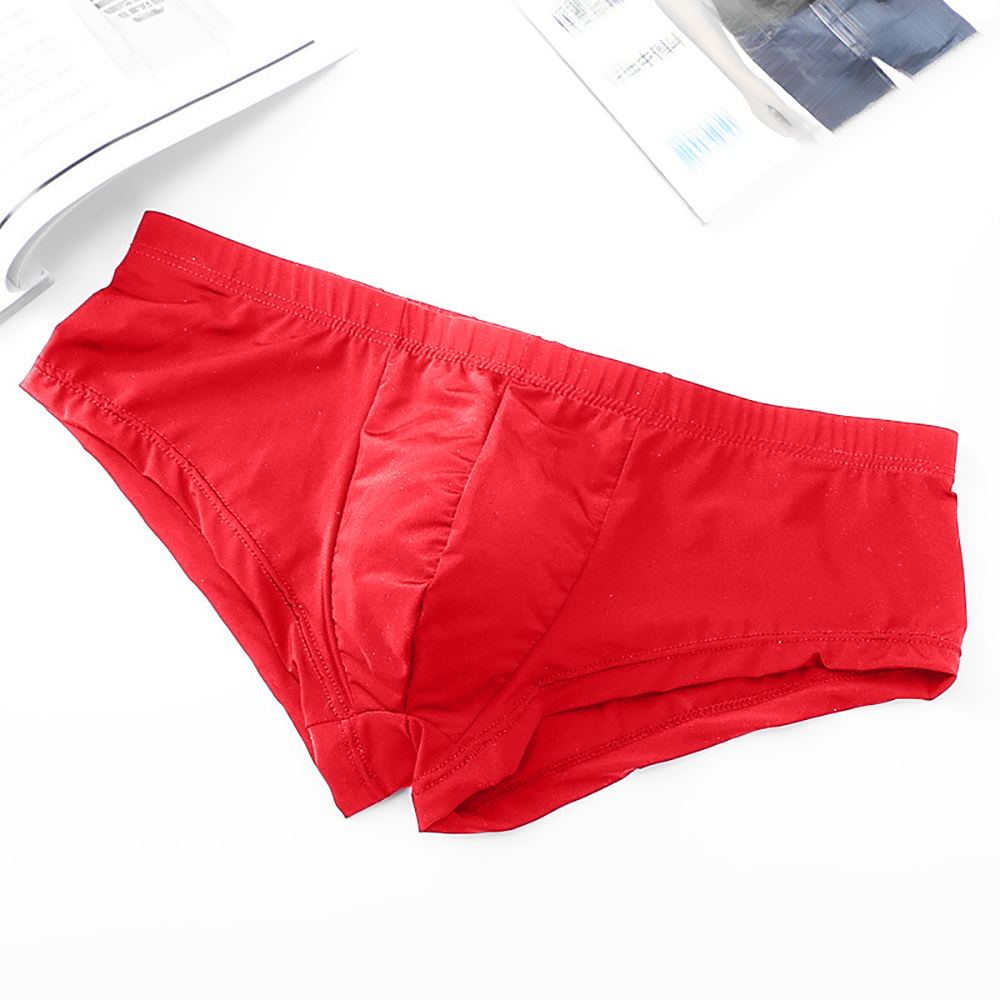 アイスシルク下着ボクサーブリーフ通気性バルジポーチショーツロ - Pouch Boxer Pouch のレビューと価格
