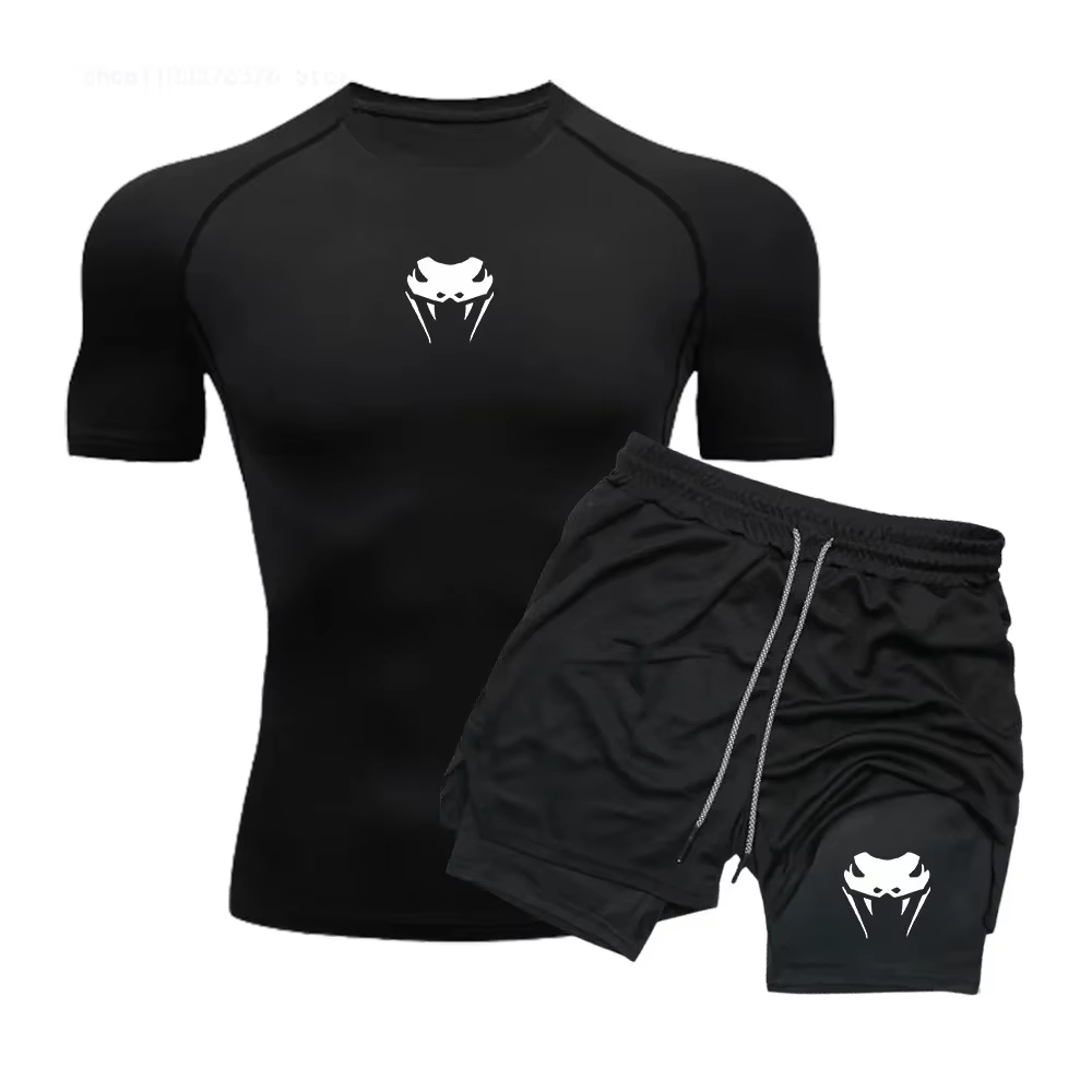 メンズコンプレッションアスレチックフィットネスウェア - 速 - Compression Shorts Athletes のレビューと価格