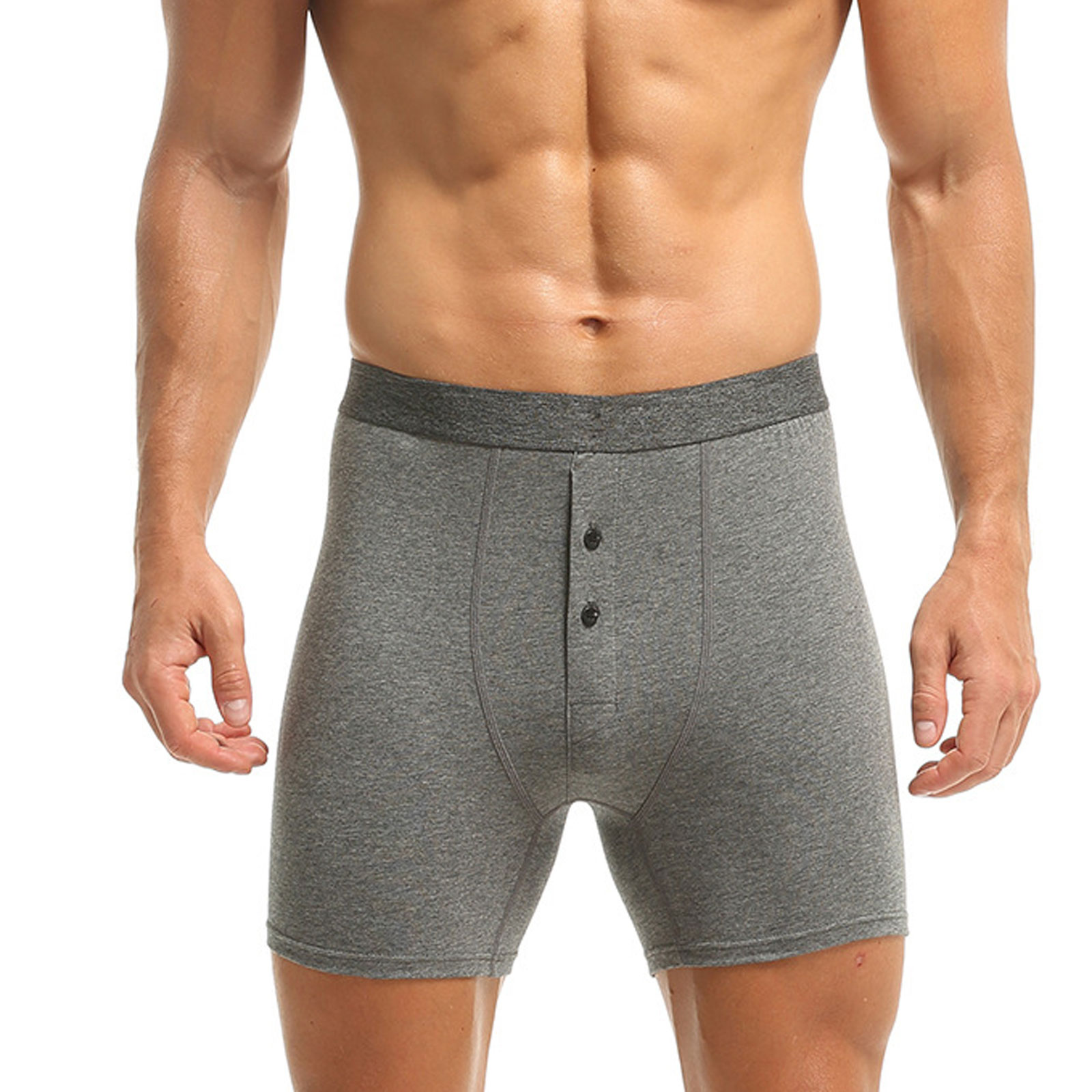 男性下着パンティー生地快適な下着大きいサイズ大きい綿少年ボク - Boxer Brief Pack Cotton のレビューと価格
