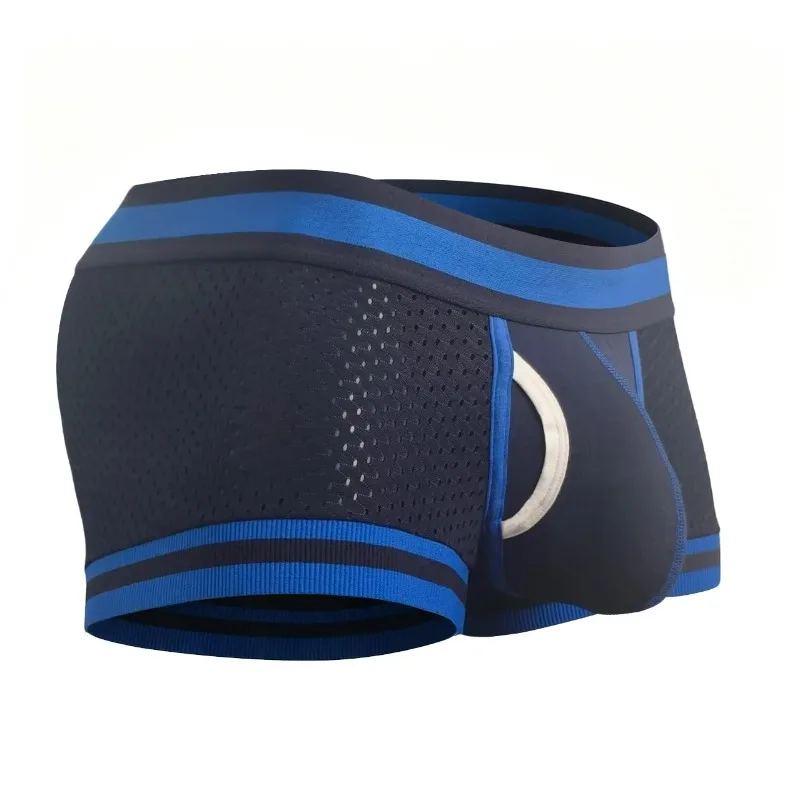 通気性のあるメンズメッシュボクサーブリーフ、U字型ポーチ、速 - Mesh Sport Boxer のレビューと価格