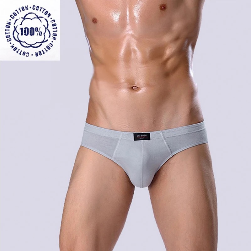 6 個/メンズ下着綿中年男性のブリーフセクシーなボクサー無地 - Boxer Brief Pack Cotton のレビューと価格