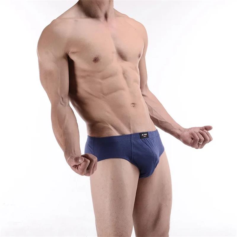 6 個/メンズ下着綿中年男性のブリーフセクシーなボクサー無地 - Boxer Brief Pack Cotton のレビューと価格