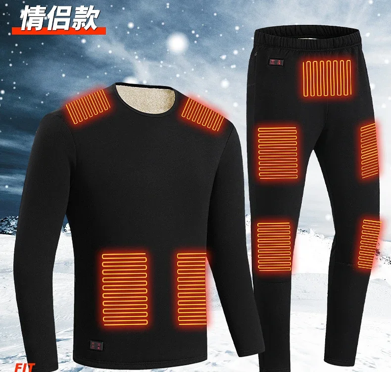 男性と女性のための熱加熱ジャケット,冬の下着,サイクリングス - Thermal Long John のレビューと価格