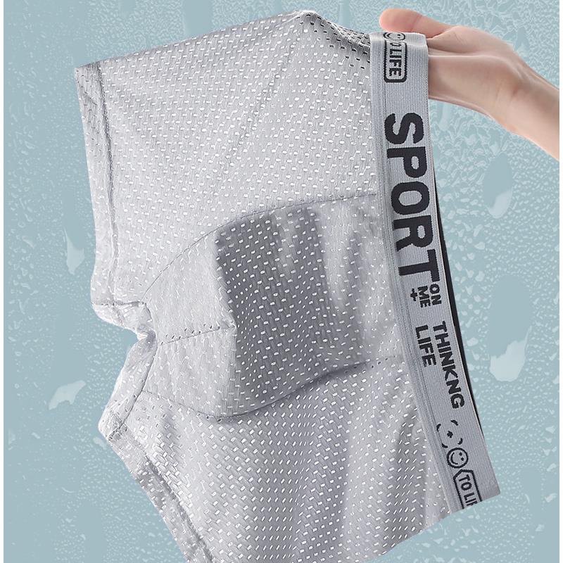 5枚組 メンズ アイスシルク メッシュ ボクサーショーツ セ - Mesh Sport Boxer のレビューと価格