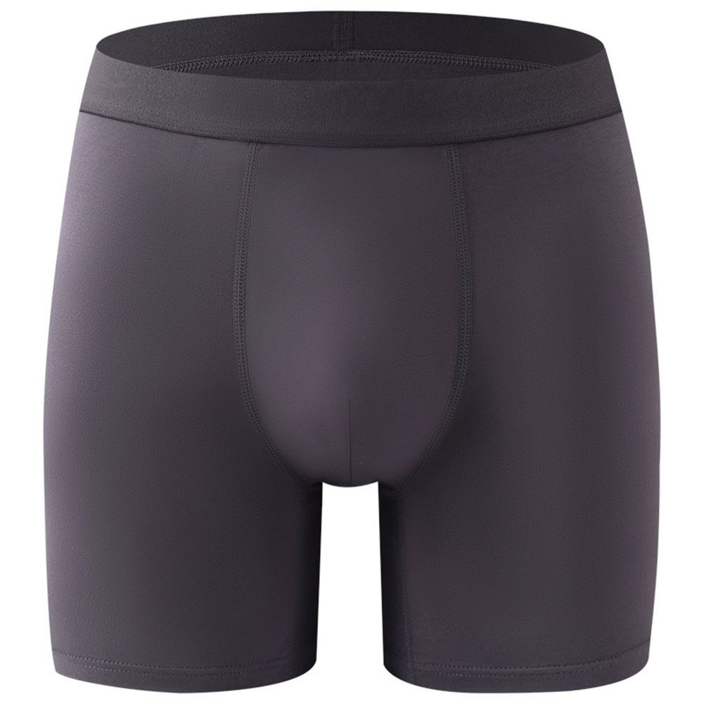 男性ロングレッグボクサー通気性ランジェリーウルトラホット大人 - Bamboo Fiber Trunk のレビューと価格