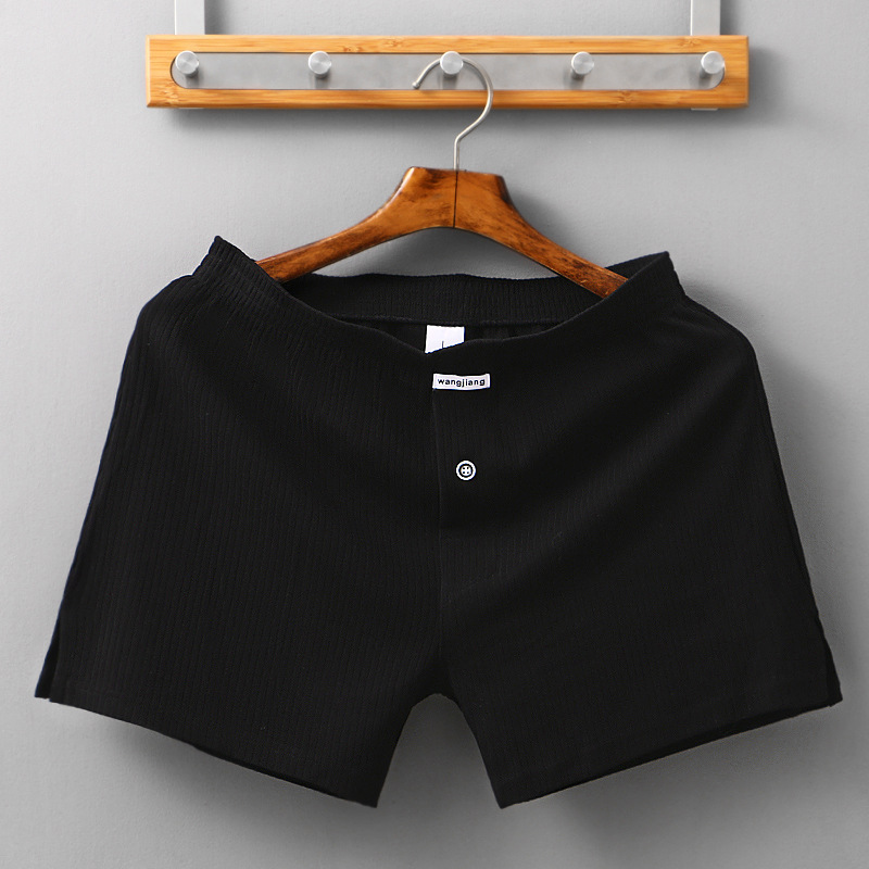メンズ通気性コットンボクサー,無地の下着,ルーズフィットパン - Boxer Brief Pack Cotton のレビューと価格