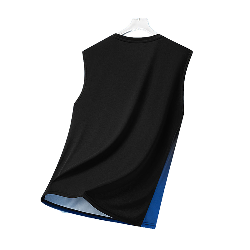 男性グラデーションスポーツベスト軽量ノースリーブラウンドネッ - Sleeveless Undershirt のレビューと価格