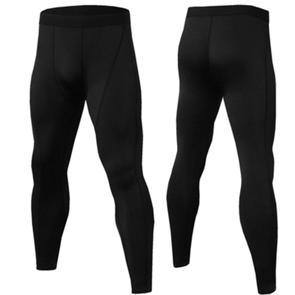 男性用コンプレッションフィットネスレギンス,ジムランニングタ - Compression Long Pant のレビューと価格