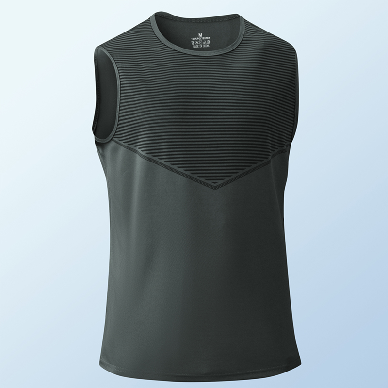 総合トレーニングノースリーブ Tシャツ男性ファッションフィッ - T Shirt Tight Fit のレビューと価格