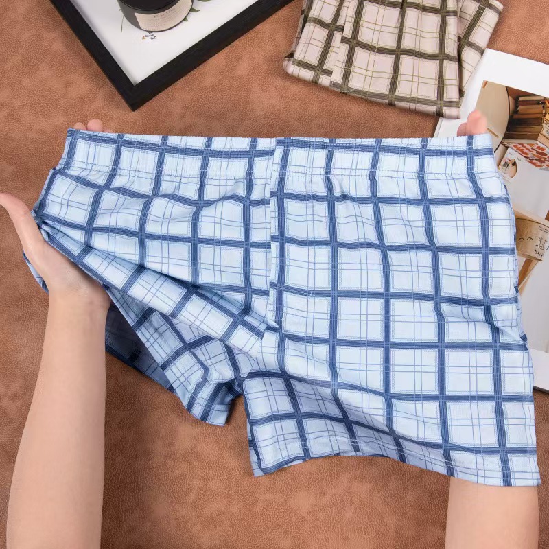 男性パンティー綿ボクサーショーツ男性下着メンズボクサー通気性 - Trunk Breathable Men のレビューと価格