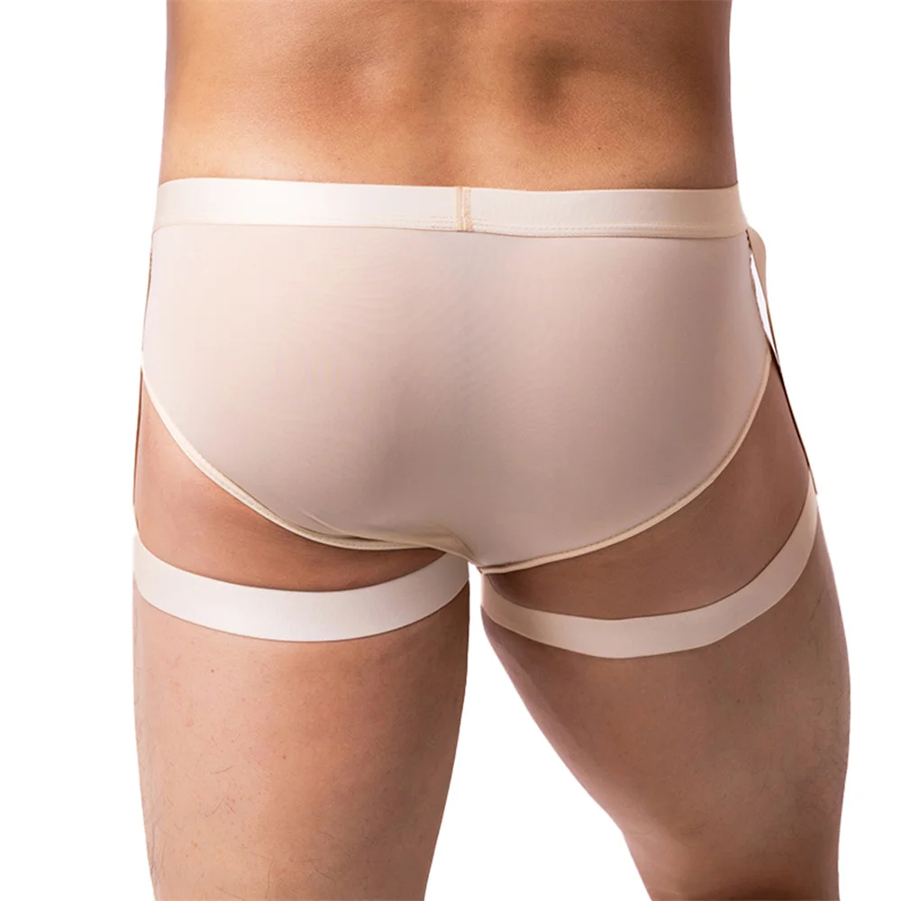 メンズ無地ボクサー下着アイスシルクパンツソフトで快適なブリー - Bamboo Fiber Trunk のレビューと価格