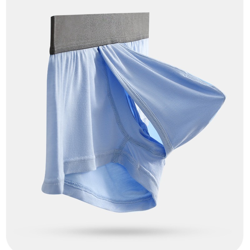 メンズ竹繊維ボクサーブリーフ、通気性のあるセパレートポーチ下 - Bamboo Fiber Trunk のレビューと価格