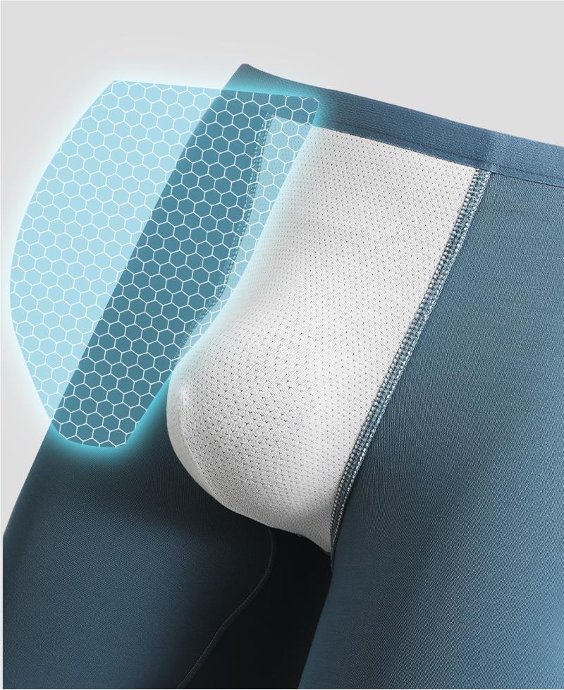 120 モーダル男性の下着男性のトラックレススポーツ延長耐摩 - Boxer Shorts Modal のレビューと価格