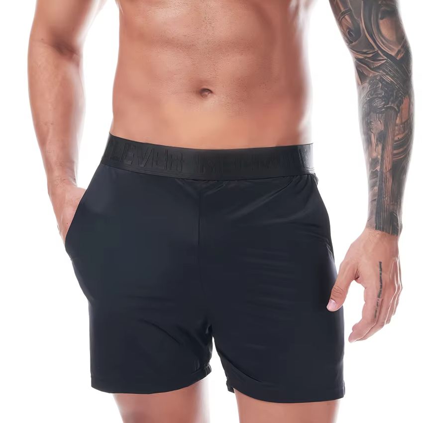 メンズサテンアイスシルキー下着ショーツ、バグルポーチ付きボク - Pouch Boxer Pouch のレビューと価格