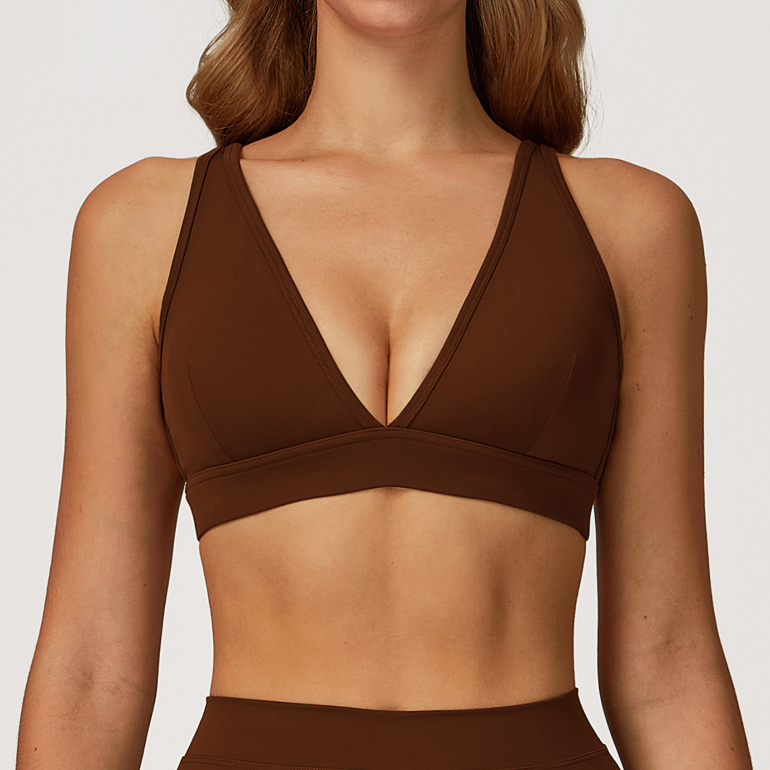 セクシーなスポーツブラジムトップ女性服背中の開いたヨガブラ通 - Quick Dry Underwear のレビューと価格
