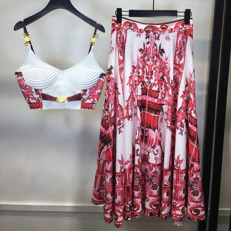 女性用ツーピースセット,タンクトップ,スパゲッティストラップ - Suspender Tank Top のレビューと価格