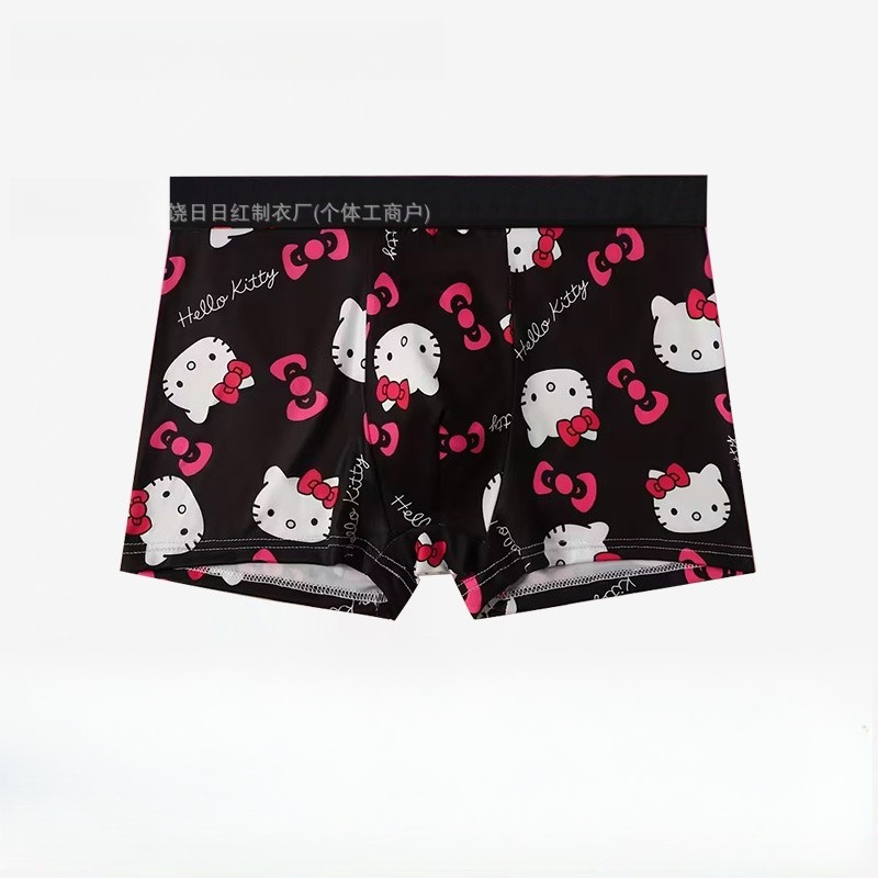 プリントハローキティメンズスポーツボクサーパンティートランク - Quick Dry Underwear のレビューと価格