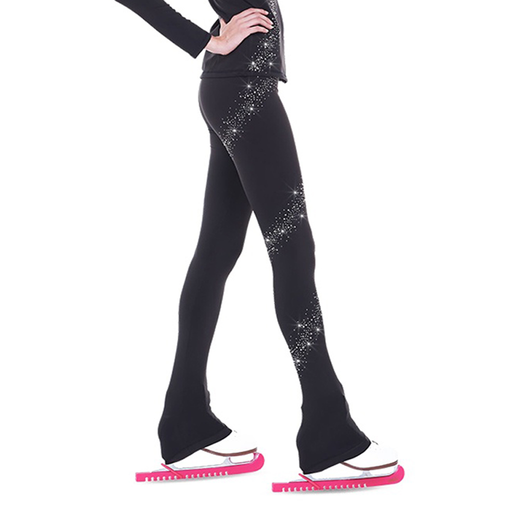 パフォーマンスフィギュアスケート長ズボン-圧縮アイススケート - Compression Long Pant のレビューと価格