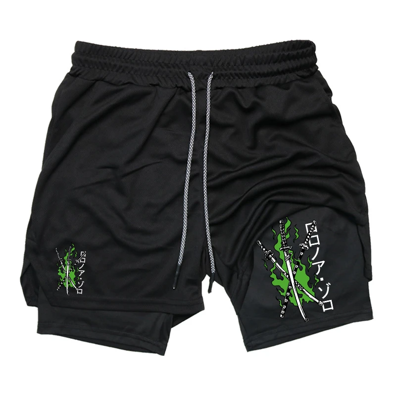 メンズ ランニングショーツ 2in1 ジム ワークアウト コ - Compression Shorts Athletes のレビューと価格
