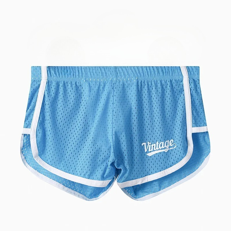 メンズメッシュラウンジショーツ、ヴィンテージプリント、ホワイ - Mesh Sport Boxer のレビューと価格