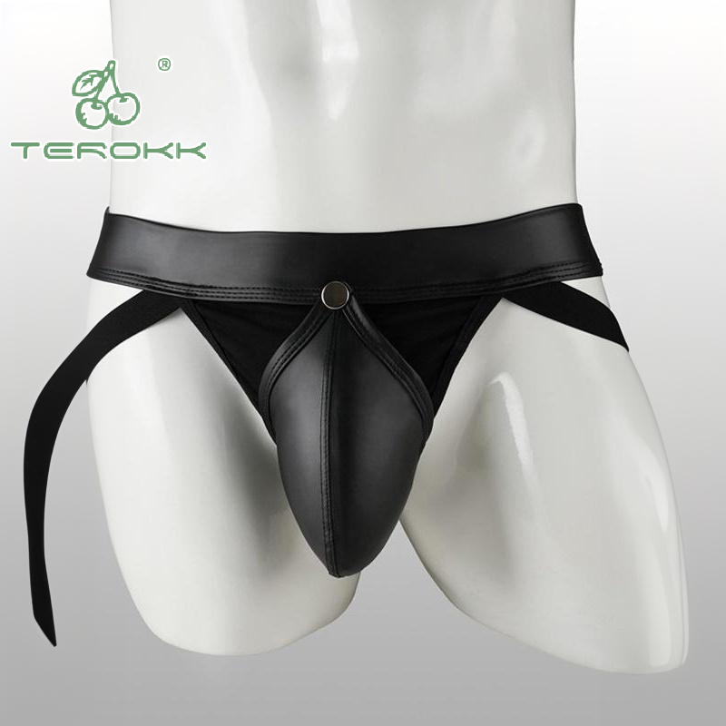 1枚入り メンズ ホローバック U字型ポーチ ウェットルック - Jockstrap Athletic のレビューと価格