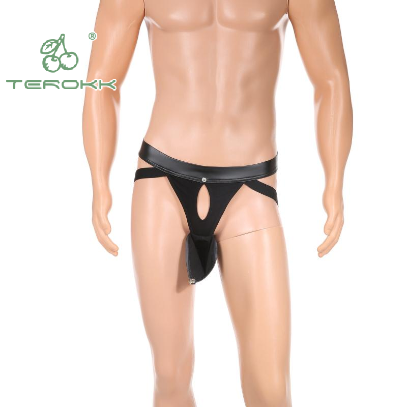 1枚入り メンズ ホローバック U字型ポーチ ウェットルック - Jockstrap Athletic のレビューと価格